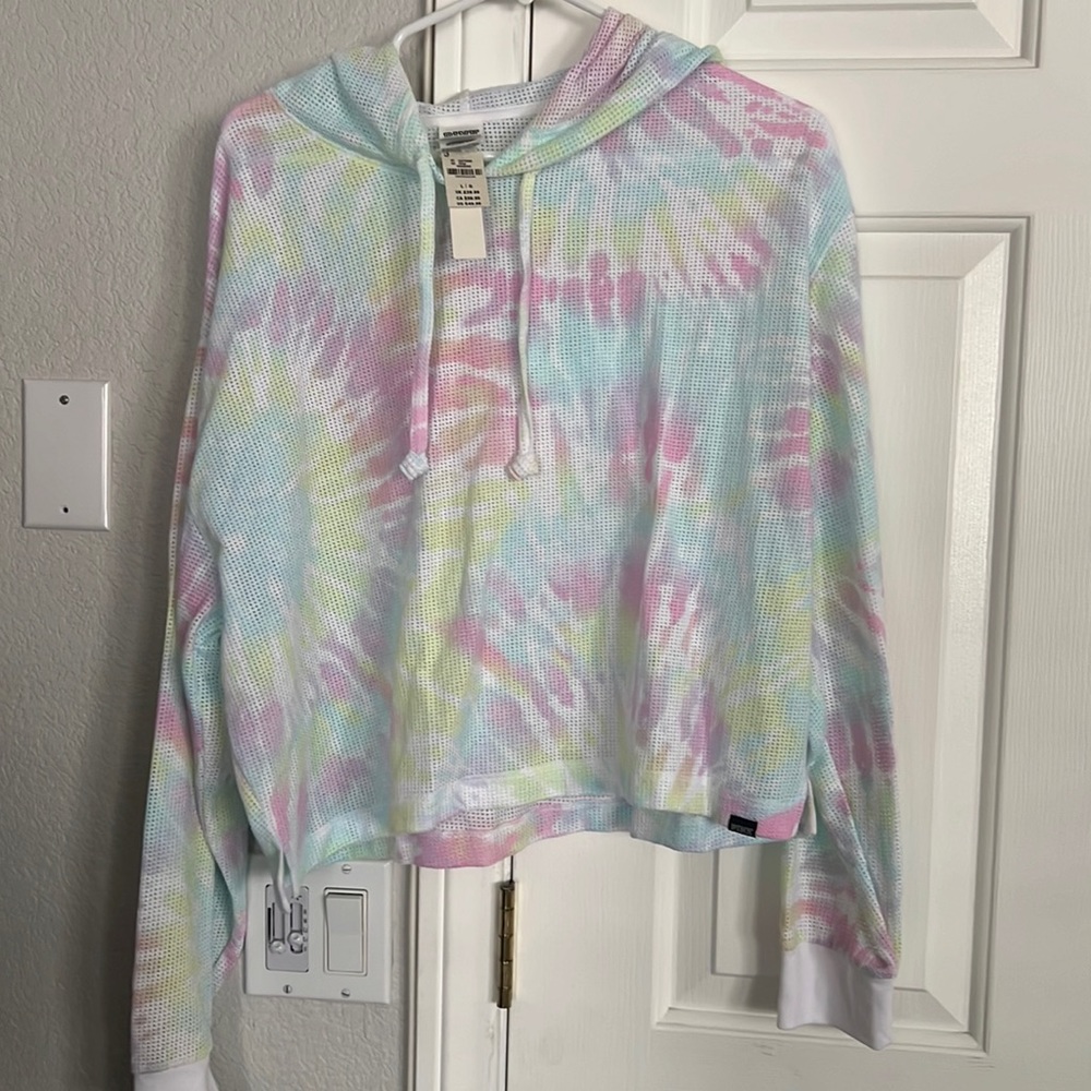 Pink pastel the dye hoody